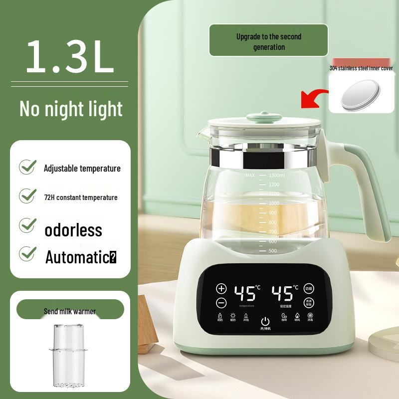 Multi-Functional Electric Kettle & Baby Formula Maker - Constant Temperature Tea Brewer & Health Pot.