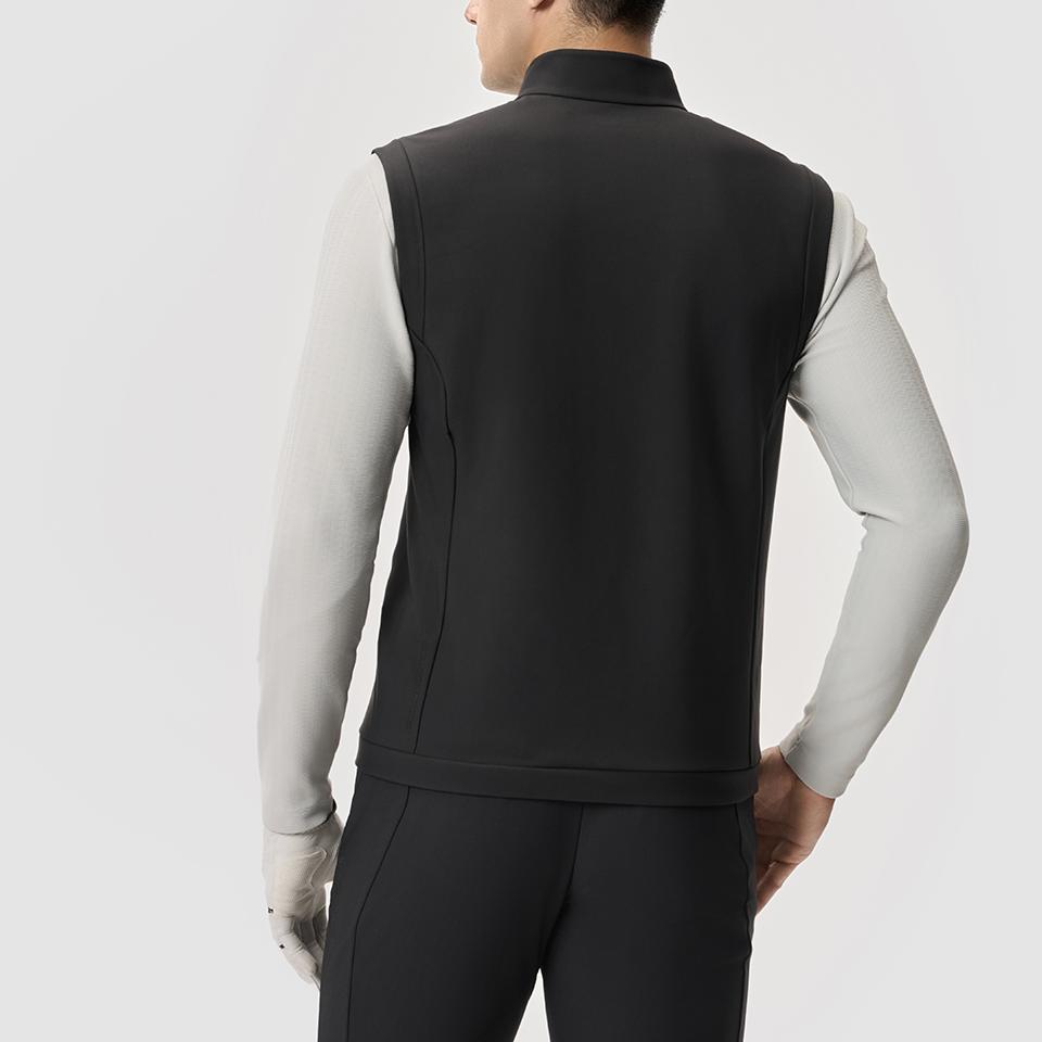 Men's Vest FILA Golf Vest Men's Pitch Black