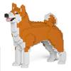 JEKCA Jekka Block Akita Dog Brown Sculptor 01S-M01
