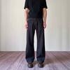 American casual simple minimalist versatile solid color jeans men's loose straight wide legs mopping long pants men's clothing