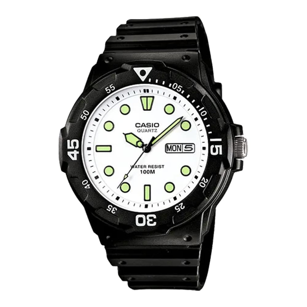Casio Standard MRW-200H-7EV Quartz Watch Men s White Analog Design