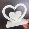 Heart Shape Silicone Mold for DIY Casting Epoxy Mould Resin Photo Frame Molds