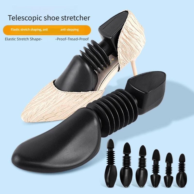 7Pcs Adjustable Length Plastic Shoe Stretchers Telescopic Shoe Shaper Trees Footwear Support for Footwear Maintenance