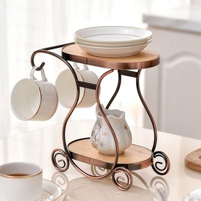 Mug Drying Rack Dryer Coffee Bar Decor Organizer for Desktop Mugs