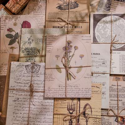 Ausgezeichnetes schneidbares Mehrzweck-Leichtgewicht-DIY-Scrapbooking-Papier im Vintage-Stil, Schreibwarenversorgung, Handbuchpapier