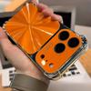 New  6D Colorful Laser Aurora Case For iPhone 13 14 15 16 17 Pro Max Air Soft Bumper Shockproof Glass Camera Hard PC Cover