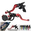 Universeller 7/8" 22mm CNC Aluminium Bremskupplungshebel Hydraulischer Hauptbremszylinder für 250cc-500cc Dirt Pit Bike Motorradteile