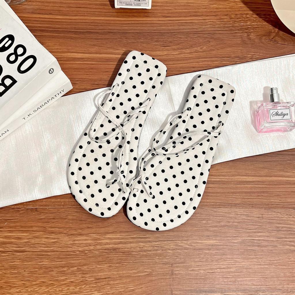 Flip-flop flat sandals women's 2025 summer new casual style toe sexy women's shoes comfortable soft sole not tired feet
