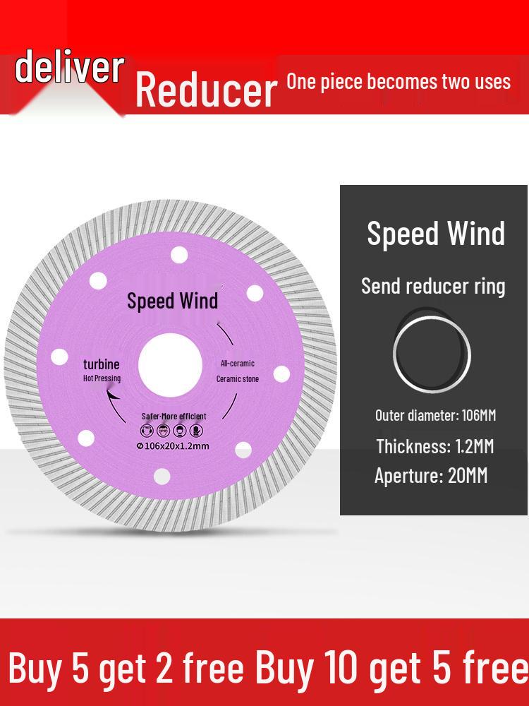 Diamond Tile Cutting Blade for Marble, Ceramic, and Vitrified Materials