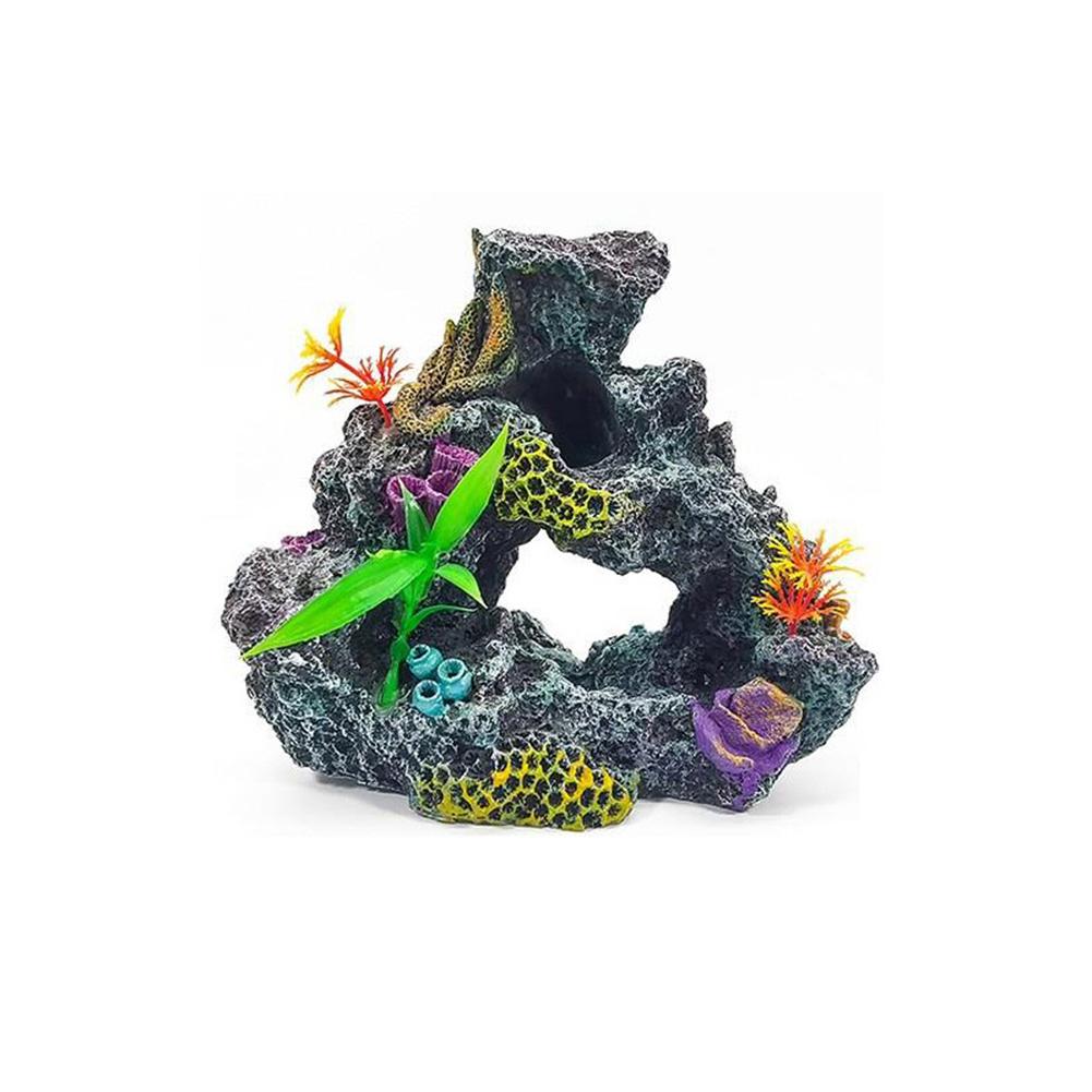 Aquarium Colorful Decoration Artificial Resin Fish Tank Accessories Ornament Aquarium Decoration Resin