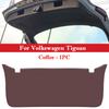 For Volkswagen VW Tiguan L PRO Allspace Car Trunk Door Anti Kick Pad Tailgate Protector Sticker Cargo Liner Interior Accessories