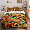 Colorful Abstract Frog Design. Bedding Sets Duvet Cover Sets Duvet Covers Pillowcases(1*Duvet Cover 2*Pillowcases Without Duvet Insert)