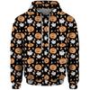 Halloween Skeleton Sweatshirts for Men Aethic Ghost Pumpkin Anime Sweatshirt  2024 New 3D Printed Sweatshirt Hoody Men's Hoodies