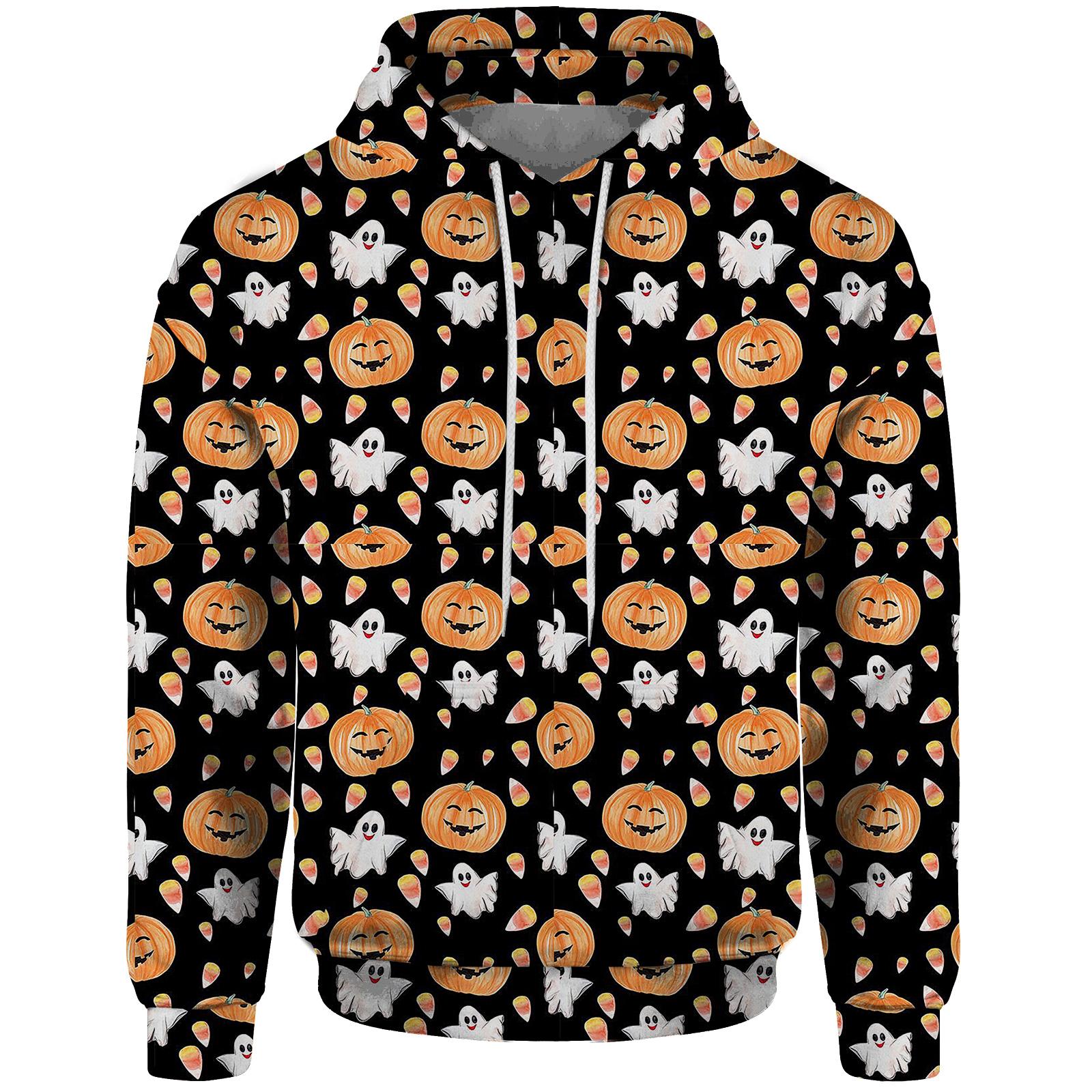 

Свитшоты со скелетом на Хэллоуин для мужчин Aethic Ghost Pumpkin Anime Sweatshirt 2024 New 3D Printed Sweatshirt Hoody Men s Hoodies 5XL