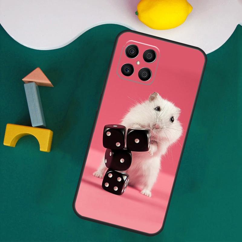 Cute Adorable Hamster Case For Honor 200 Pro 50 70 90 X9a X8a X8 X9 X8b X9c X9b Honor Magic 7 Lite 5 6 Pro Cover