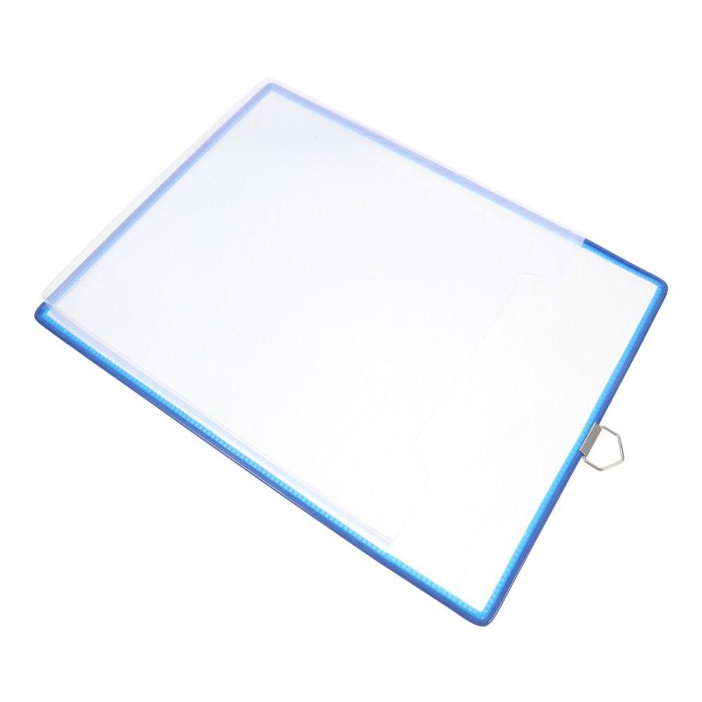 Plastic A4 Receipt Organizer Waterproof Document Storage Bag Portable File Folder  Home