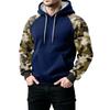 Herr Kamouflage Sweatshirt Hoodie Herr Sport Stor Storlek Casual Sweatshirt