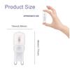 G9 LED Bulb 3W SMD2835 220V, Warm White / Cold White Non-dimmable, Flicker-Free for Crystal Chandelier, Direct Replace 30W Halogen Lamp Home Lighting