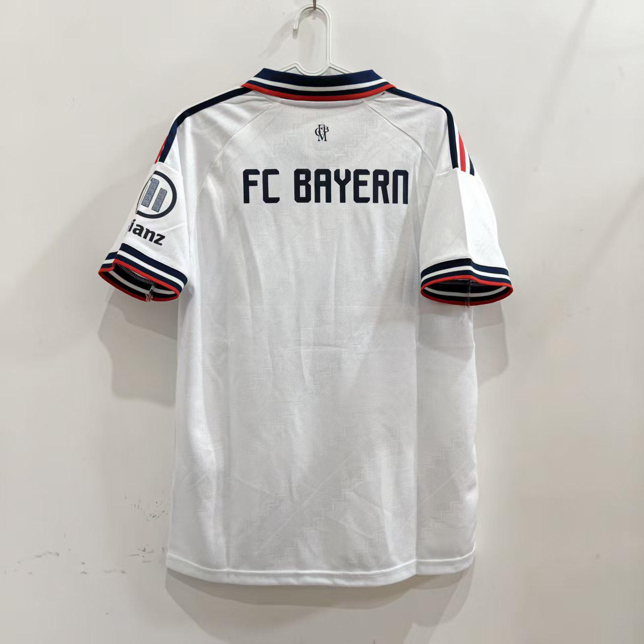 2627 Neues Bay R Auswärts Trikot: Olise #17, Kane #9, Musiala #10 - Fan Edition Fußballtrikot S (Height 165-170 cm) gray