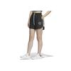 Adidas Originals Letter Print Drawstring Sports Woven Shorts Women Bottoms Black IW6292