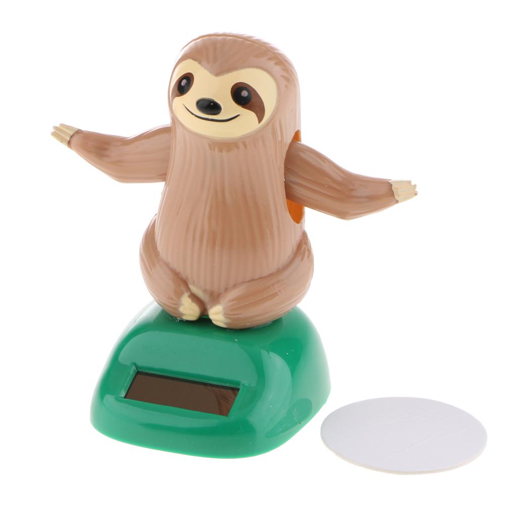 Automatic Car Ornament Animal Figurine Interior Decoration Toy - Multi-Color, B