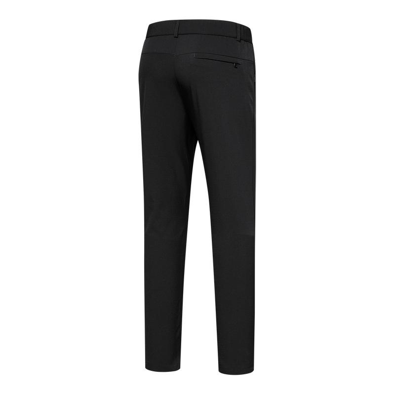 Men's Quick-Dry Sports Casual Pants with Zipper Pockets - Plus Size, Loose Fit, Straight Leg, 2023 Spring/Autumn Collection