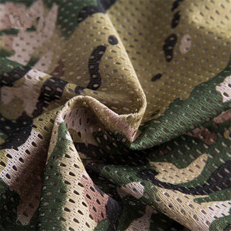 Unisex Camouflage Scarf Tactical Multifunctional Army Mesh Airsoft Paintball Wrap Mask Shemagh Veil