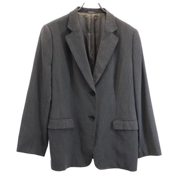 Burberry Sanyo Shokai Rockanzug Set 15 Grau Seitlicher Reißverschluss Damen Gebraucht
