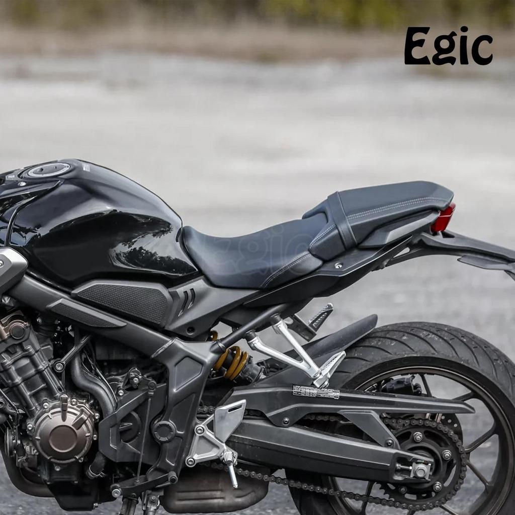 Honda CB650R 2019-23 Seat Cushions: Black Front/Rear Covers