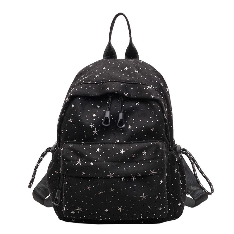 Zaino Stampa Stelle da Donna Grande Capacità Zaino da Pendolare Zaino con Coulisse