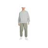 Nike Solo Swoosh Loose Fit Lace-Up Knitted Comfortable Fleece Casual Pants Men Bottoms Light-Army-Green White DX1365-320