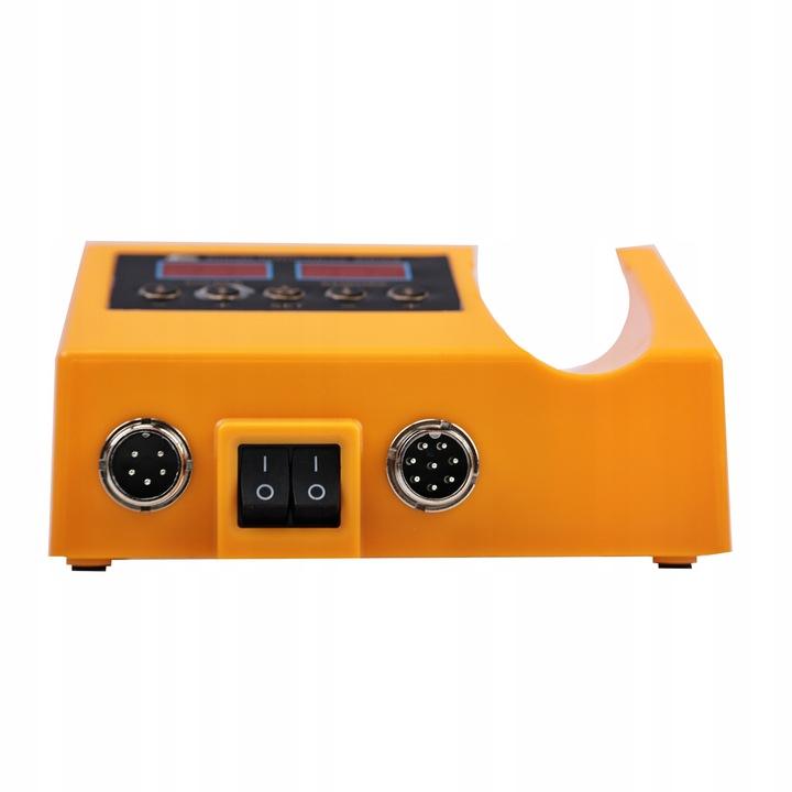 Rosfix Stacja Lutownicza 2w1 Orange Husky OH660 – Hot-Air i Grot 900M | Moc 660W | Zszywacz do Plastiku w Walizce + 200 Zszywek