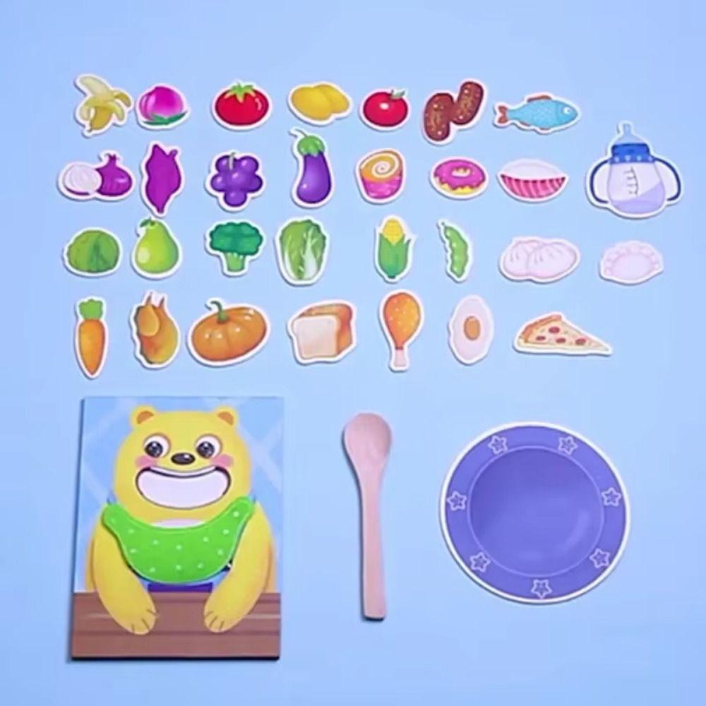 Food Feeding Simulation Feeding Game Role Play Parent-Child Feeding Toy  Children's Toy