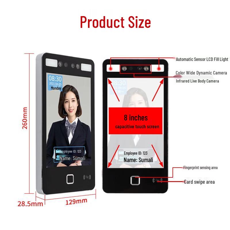 Realand F218 Face Fingerprint Access Control System