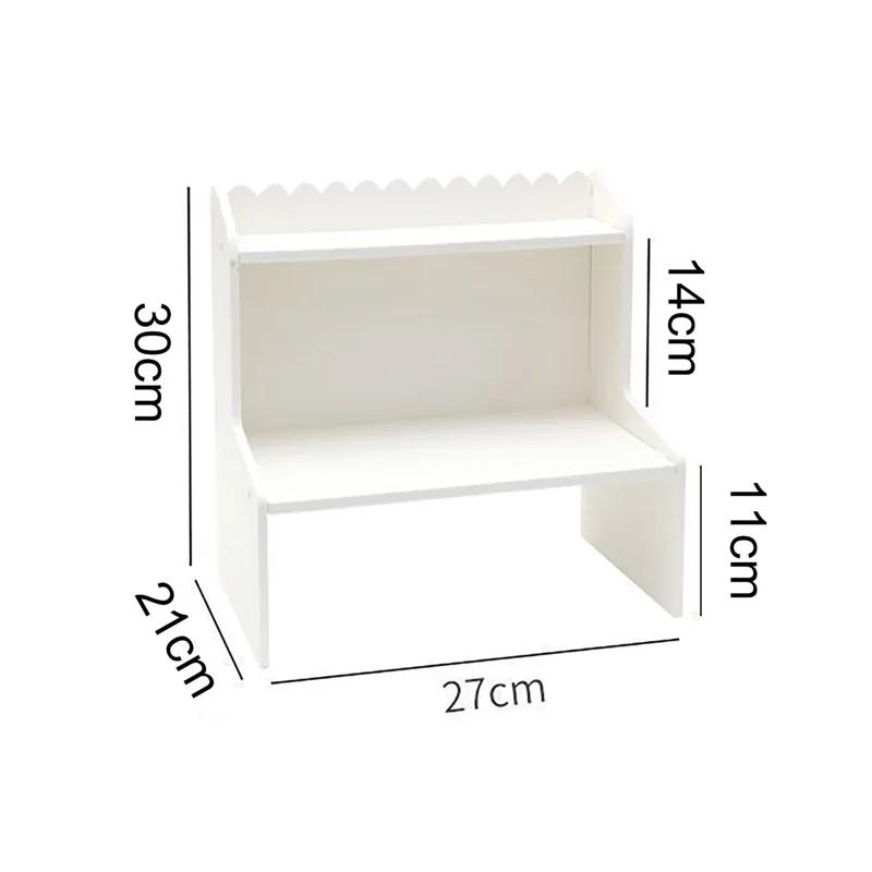 

Настольный органайзер для косметических принадлежностей без ящиков для хранения, стеллаж для канцелярских принадлежностей, держатель для стола, домашняя спальня, книги, разные органайзеры