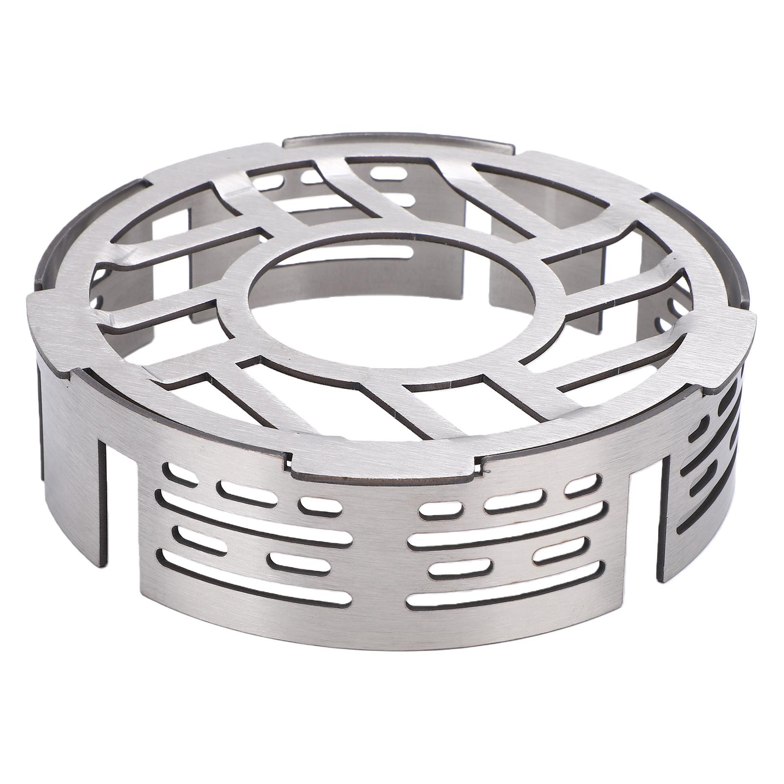 Stainless Steel   Portable Camping Stove Windscreen for Outdoors Cooking Wind Guard