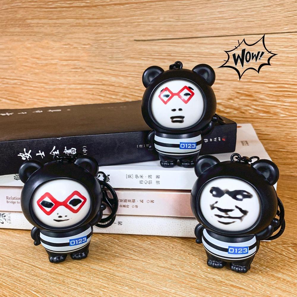 

with Keychain Face Changing Pendant DIY Crafts Cartoon Doll Keychain Face Changing Toy Children StyleB