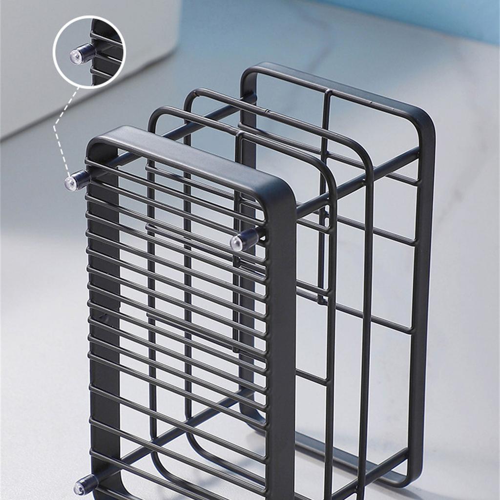 Toothbrush Holder,Carbon Steel Bathroom Toothbrush Toothpaste Holders Rack for Electric Toothbrush,Makeup Brush Cleanser