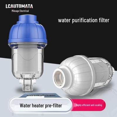 Nicht austauschbarer Kernfilter für Warmwasserbereiter, Waschmaschine, Duscharmatur und Wasserfilter mit Kalkschutz.
