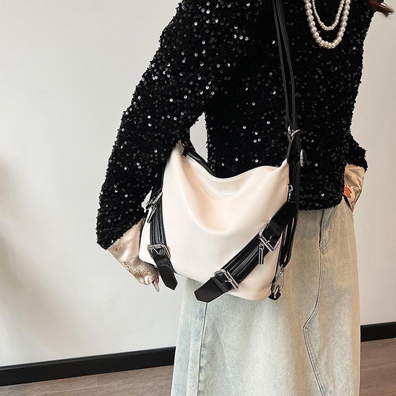 Geantă de umăr de înaltă calitate, din piele PU, de înaltă calitate, pentru femei