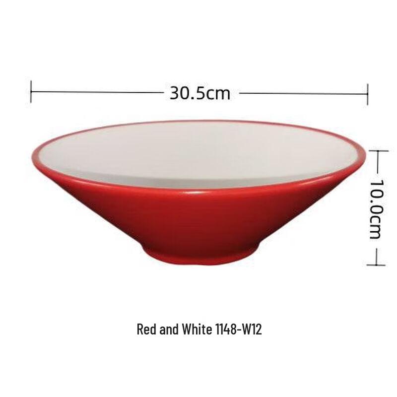 Jijun Restaurant Melamine Noodle Bowl