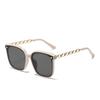Square Sunglasses For Woman Vintage Big Frame Black Mirror Sun Glasses Shading Polarizer Sexy Female Travel Eyewear Uv400