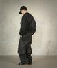 ROCKPSYCHO Leopard Cargo Pants Dark Navy