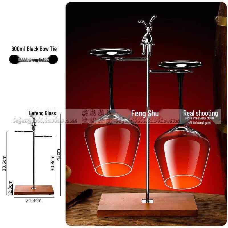 ZISIZ Premium Crystal Burgundy Wine Glass