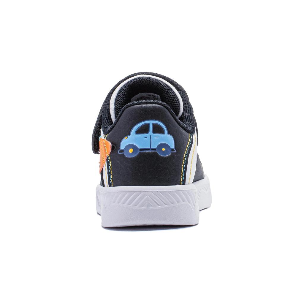 Li Ning Tataler Series V4 Comfortable Versatile Non-Slip Wear-Resistant Low-Top Kids Skate Shoes Kids Skate Shoes Black Orange YKNU030-5
