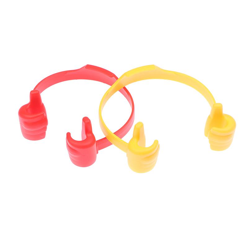 Thumbs Up Phone Holder Lazy Mobile Phone Thumb Stand Portable Elastic Creative Universal
