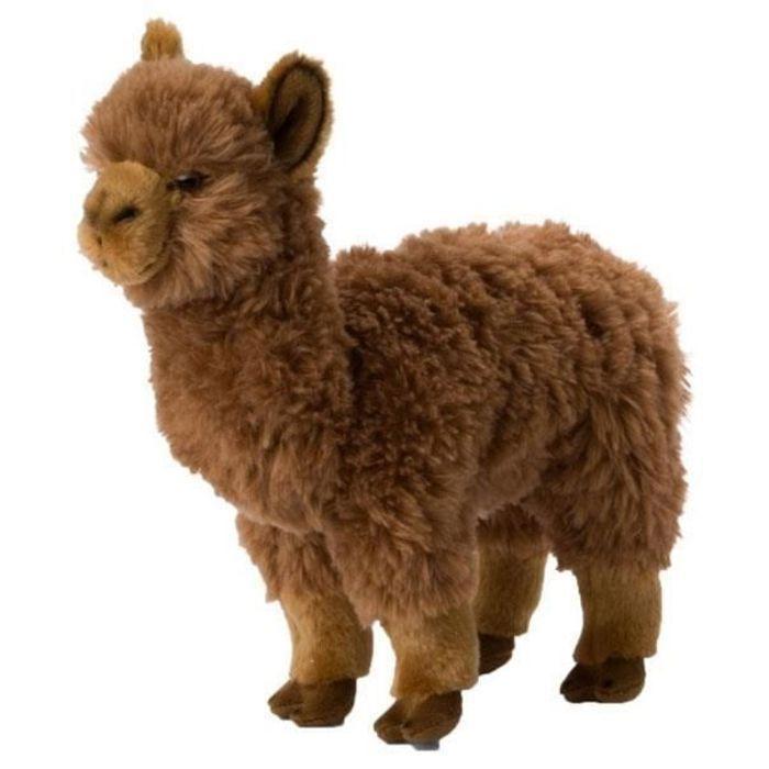 Peluche - WWF - Alpaga - Beige - 31 cm - Pour enfants à partir de 3 ans