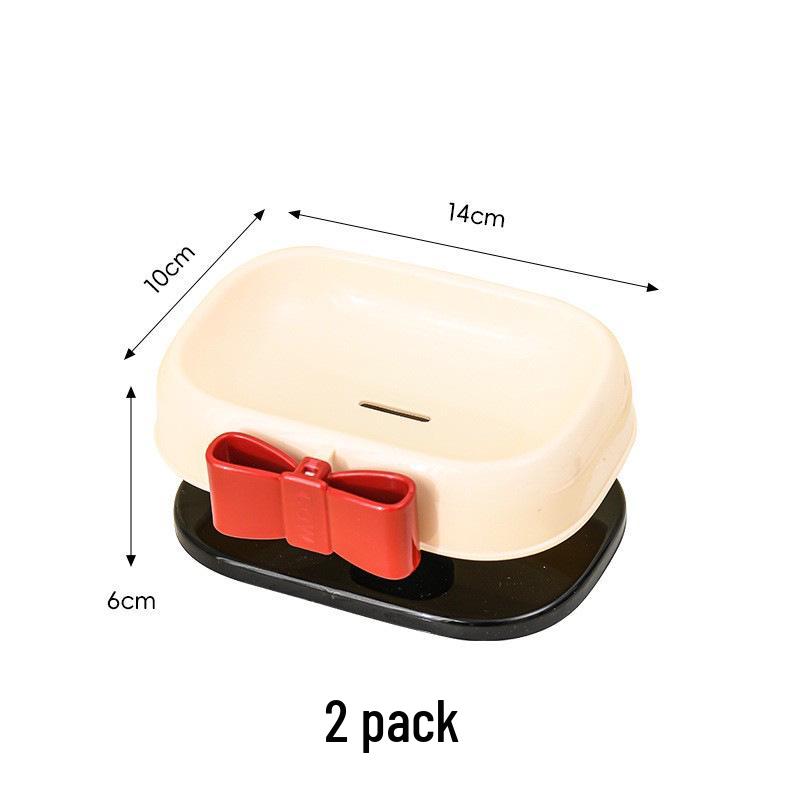 

Portable Double-Layer Soap Dish with Lid for Dorms and Bathrooms Bulk Pricing Available