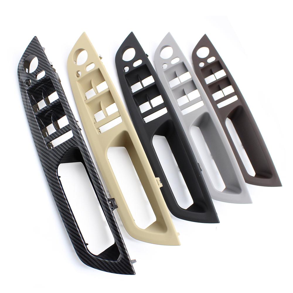 LHD RHD Left Right Hand Driver Car Door Armrest Window Switch Panel Pull Handle Cover Trim For BMW X5 X6 E70 E71 E72 2007-2013