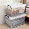 Churong Transparent Wheeled Storage Box for Clothes & Toys